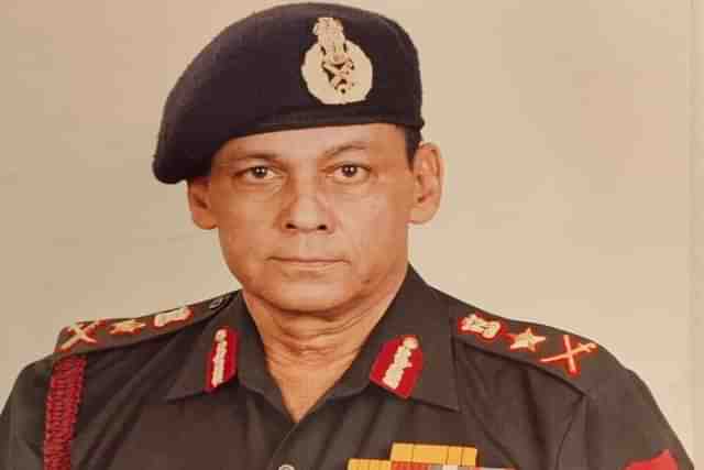 File photo of General S. Padmanabhan. 